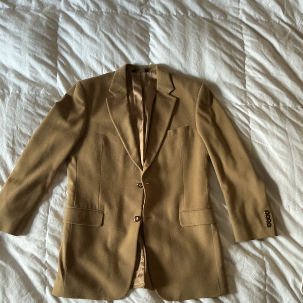 Jos. A. Bank Cashmere Camel Blazer perfect condition